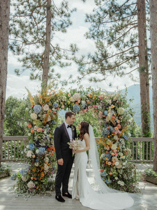 NewYork Upstate Forest Wedding