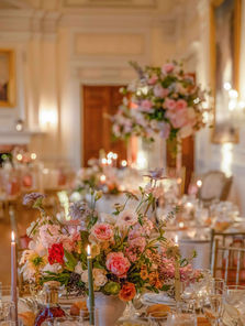 Oil painting Rococo style Reception floral 