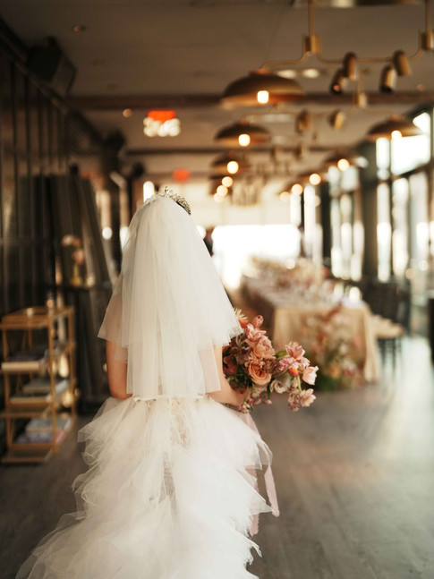 Wedding reception floral by Floraland