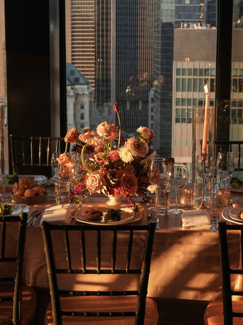 Wedding reception floral by Floraland