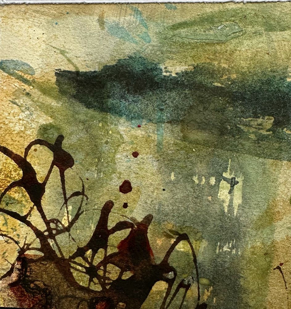 Abstract ink sketch