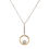 Miniature : «Alignée » Pendentif or recyclé 18CT