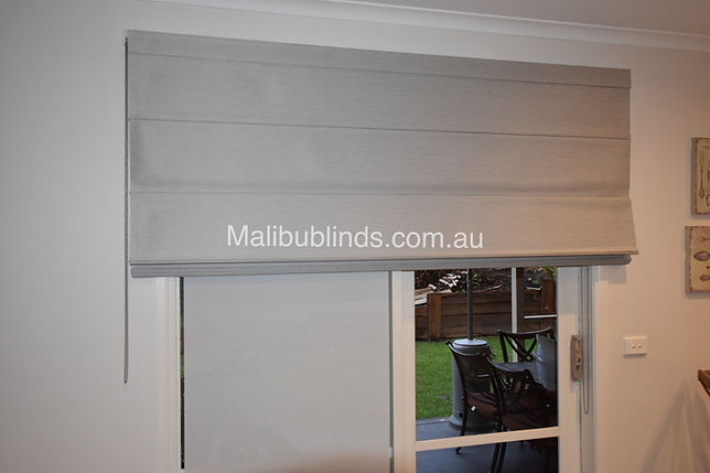 Roman blockout blinds for indoors
