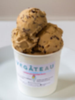 Coconut and Chocolate Chunks ice cream
