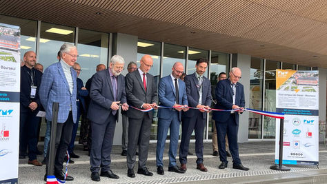 Inauguration de l'éco-campus de l'IMT de Douai