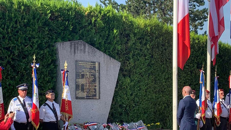 Commémoration du 79ème anniversaire de la libération de Noyon