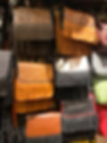 Large Leather Fringe Shoulder Bags