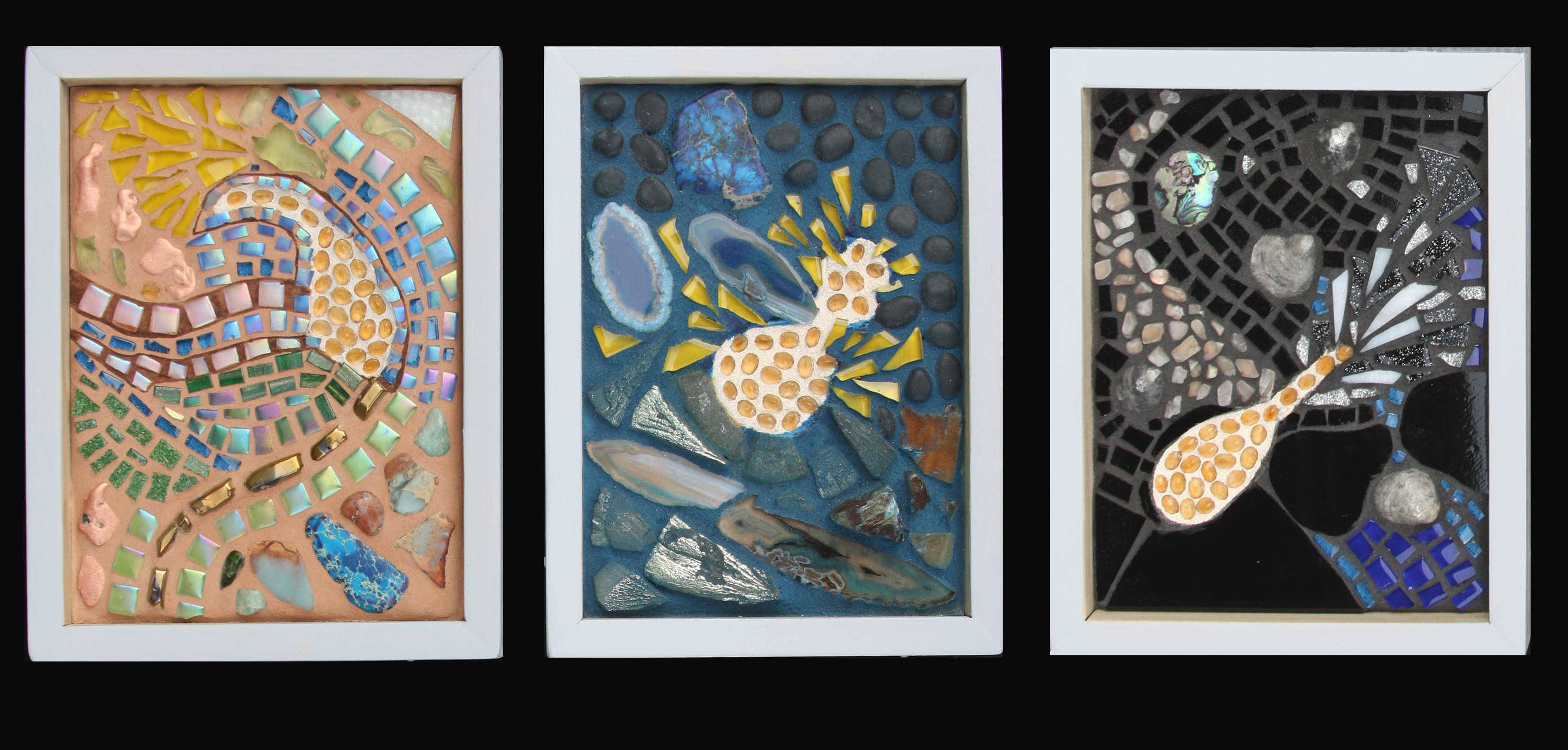 Citrine Triptych $1200
