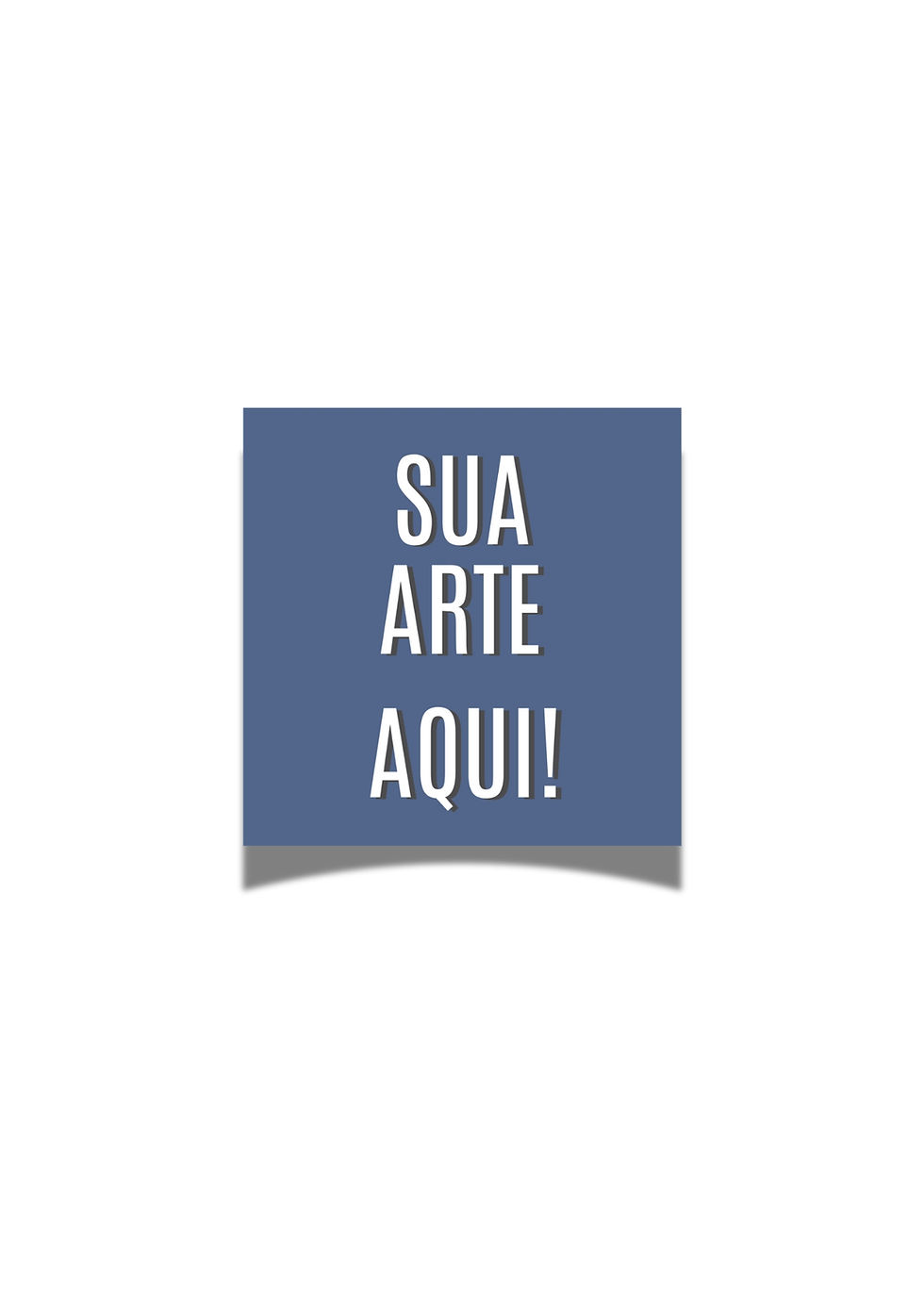 Miniatura: Convite Quadrado Personalizado Fundo Colorido 23cm x 23cm