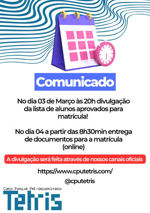 Matrícula 2023