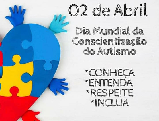 02 de abril: dia mundial da Conscientização do Autismo