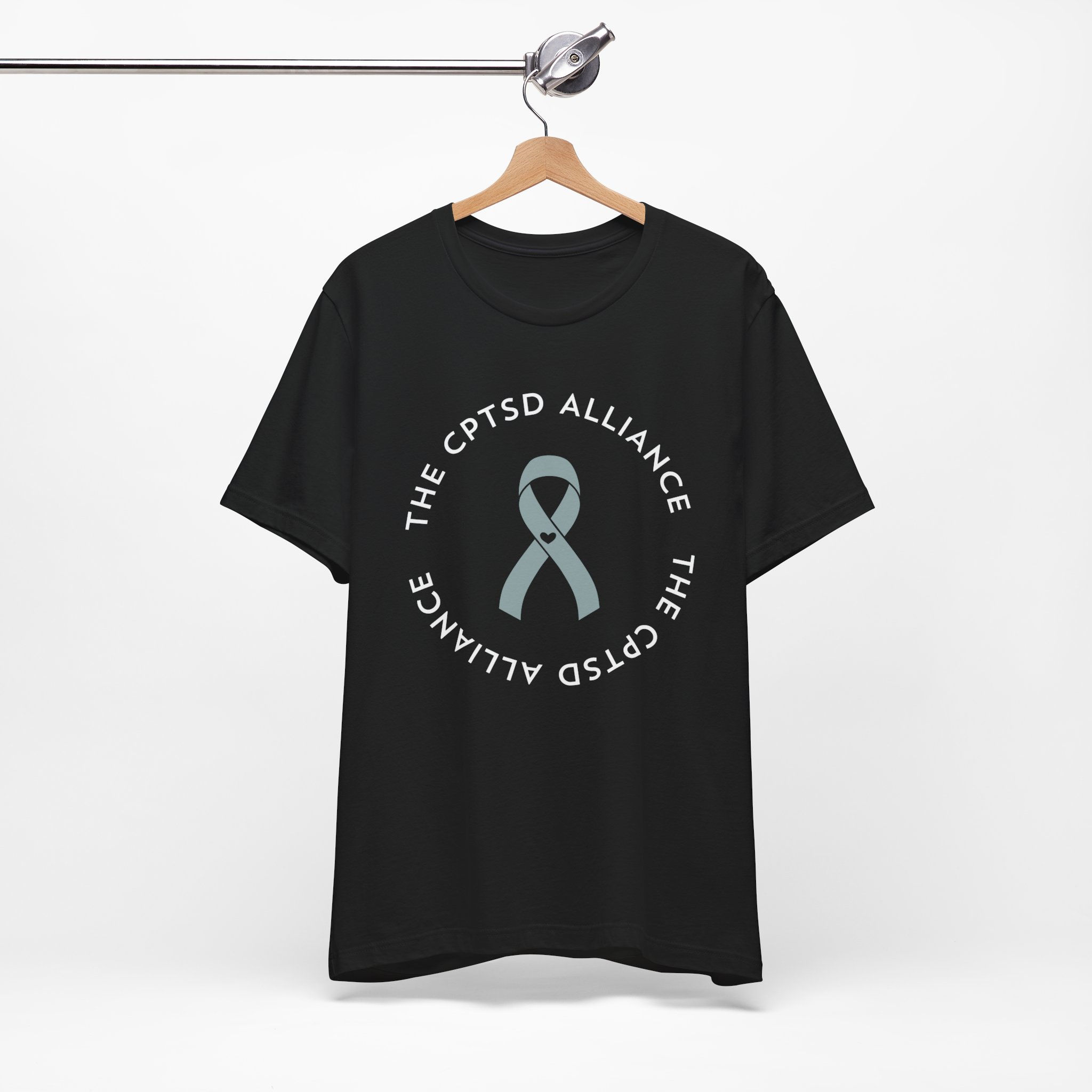 THE CPTSD ALLIANCE  – Unisex Black Shirt Advocacy TShirt 