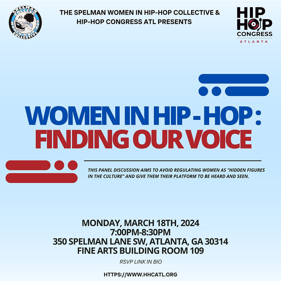 Women in Hip Hop Panel Discussion