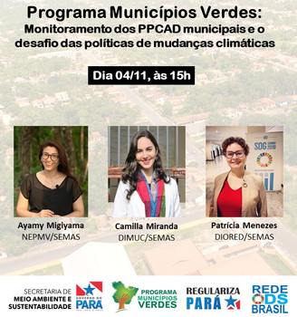 Monitoramento dos PPCAD municipais e o desafio das políticas de mudanças climáticas