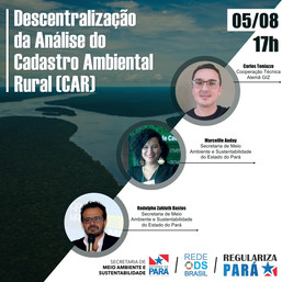 Descentralização da análise do Cadastro Ambiental Rural (CAR)