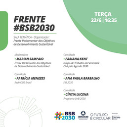 Experiências de fomento e defesa da Agenda 2030