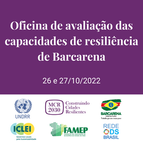 Oficina para avaliação das capacidades de resiliência de Barcarena