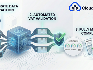 Data Extraction + VAT Compliance: 