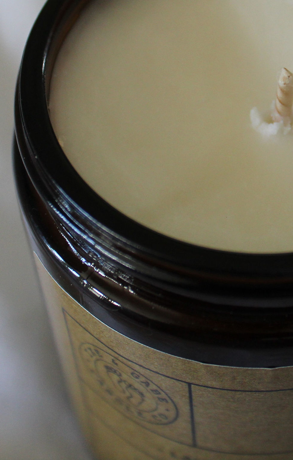 Thumbnail: Essential Oil candles in Amber Jar
