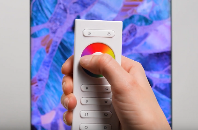 Télécommande panneau decora LED
