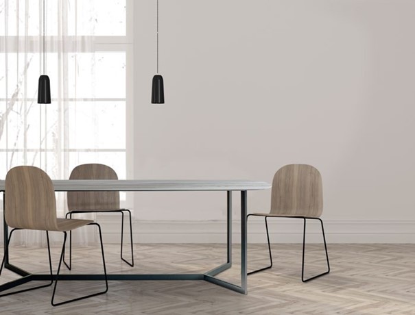 Table en grès cérame