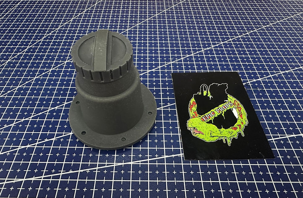 Gray Afterlife/Frozen Empire Rubber Hose Connector and Cap