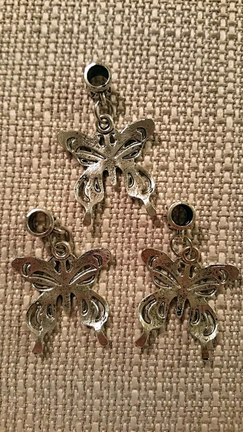 Thumbnail: Large Butterfly Charms