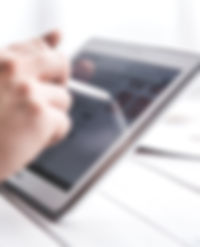 Man Utilisation de Smart Tablet