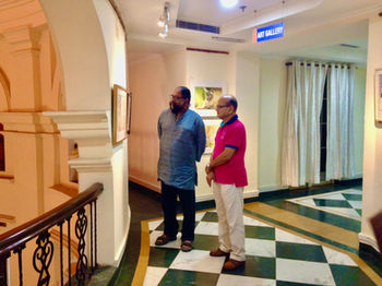 2017-Adwaita Gadanayak-Director General National Gallery of Modern Art with Vijay Kiyawat