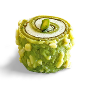 Pistachio white chocolate celebration cake Newcastle