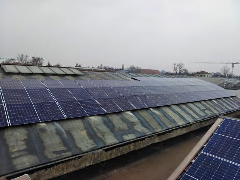 Impianto fotovoltaico industriale - Venezia - CM Group Biella