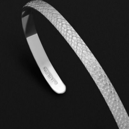 Paula Sterling Silver ORIGINAL Williamsburg C-Shaped Cuff Bracelet