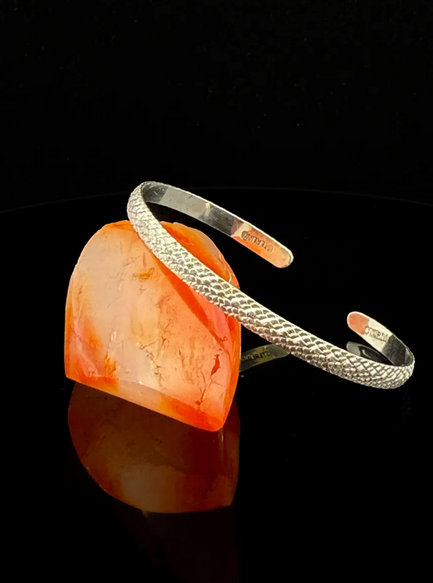 Thumbnail: Paula Sterling Silver ORIGINAL Williamsburg C-Shaped Cuff Bracelet