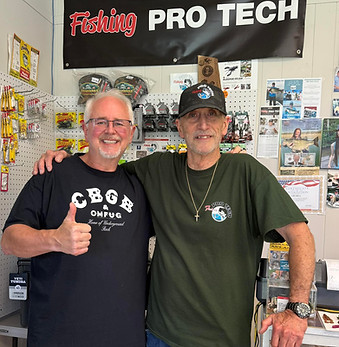 Williamsburg Jewelers owner Michael Fagen promoting Fishing Pro Tech.jpg
