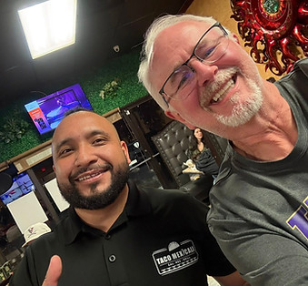 Williamsburg Jewelers owner Michael Fagen supporting Taco MexCali restaurant.jpg
