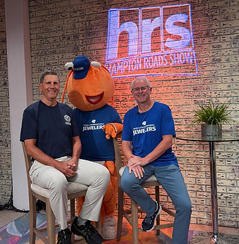 Williamburg Jewelers promoting Shrimp Fest 2025 on HR Show.jpg