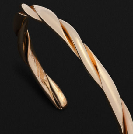 Kapana in 14K Gold-Filled ORIGINAL Williamsburg C-Shaped Cuff Bracelet