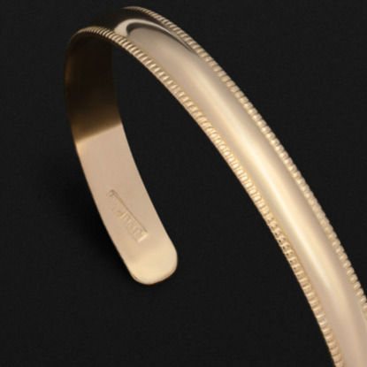 Layla 14K Gold-Filled ORIGINAL Williamsburg C-Shaped Cuff Bracelet