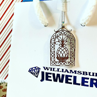 Promotional materian from Williamsburg Jewelers in Hampton Roads, VA