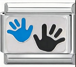 Thumbnail: baby bear, hand prints