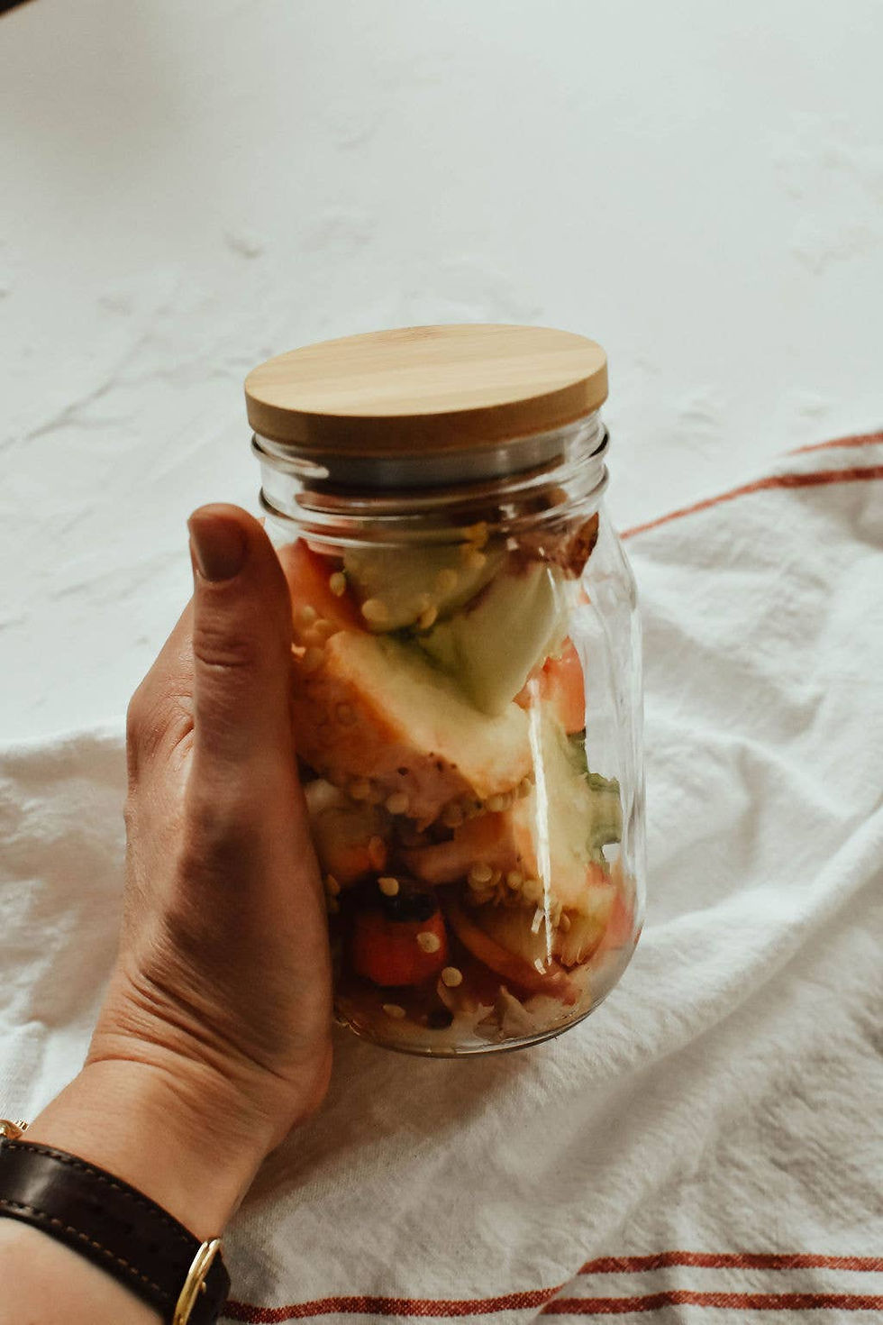 Thumbnail: Bamboo Lid -- and Jar