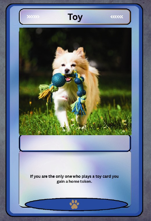 Toy action card.