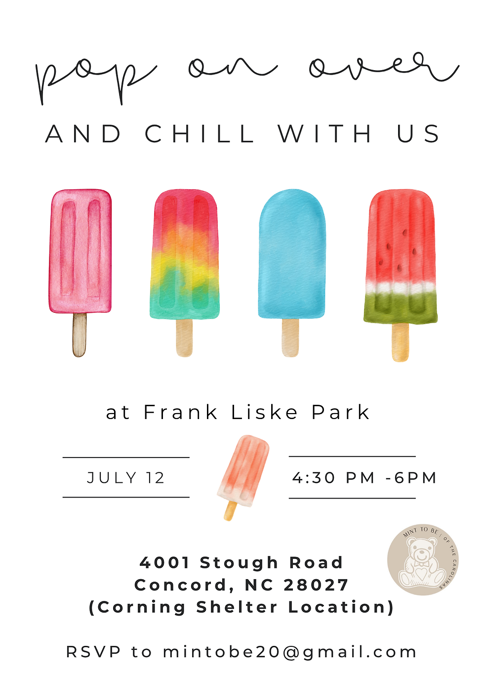 Pop on Over and Chill with Mint to Be of the Carolinas