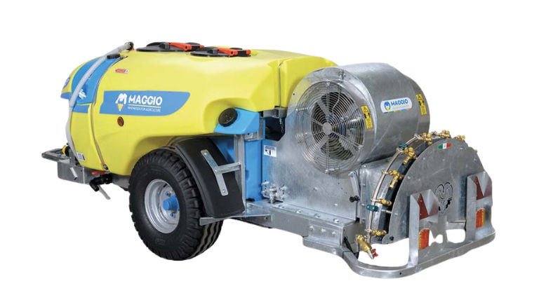 Maggio BW BV low volume sprayer for australian vineyards