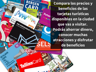Ahorra en entradas de atracciones y museos utilizando Tarjetas Turísticas