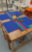 table mat runner set