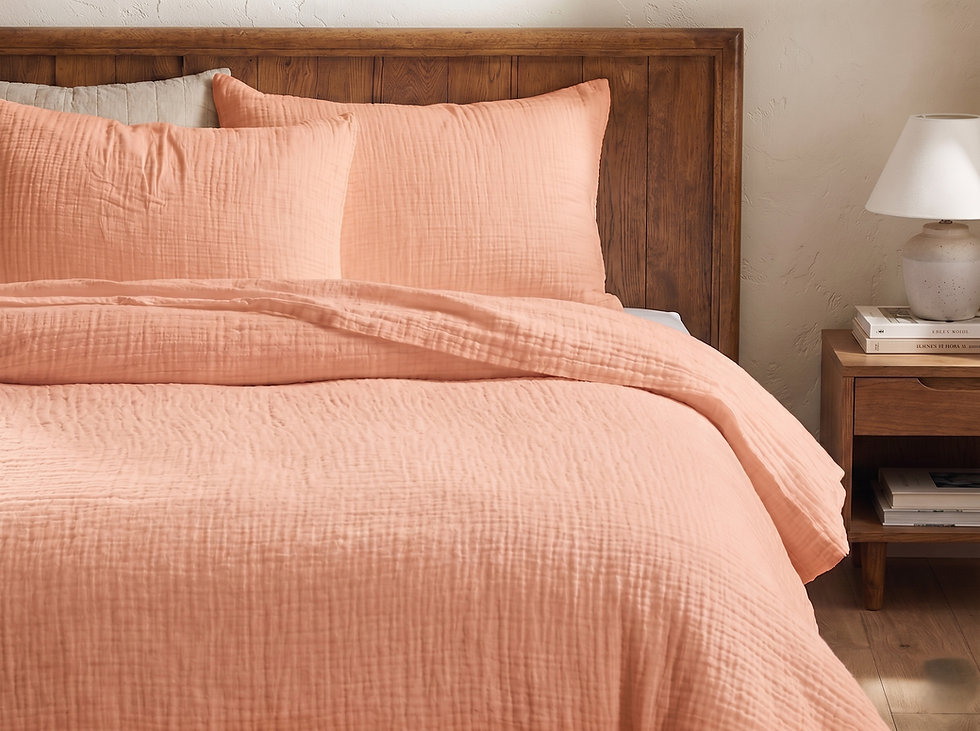 Thumbnail: four layered fabric cotton bed sheet