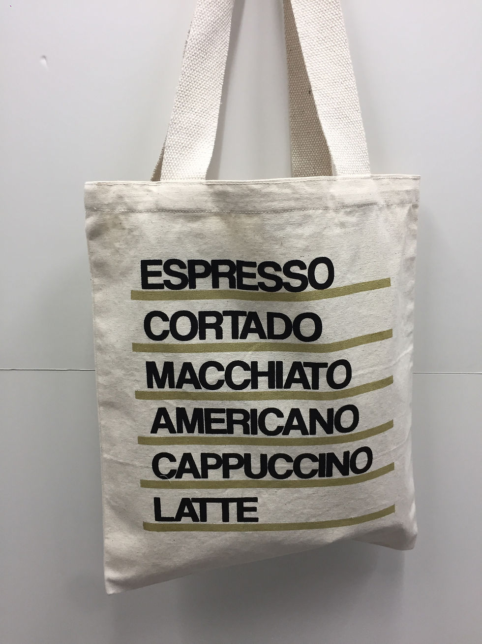 Canvas Tote bags coffee print
