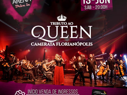 Tributo ao Queen na Arena Petry Drive In