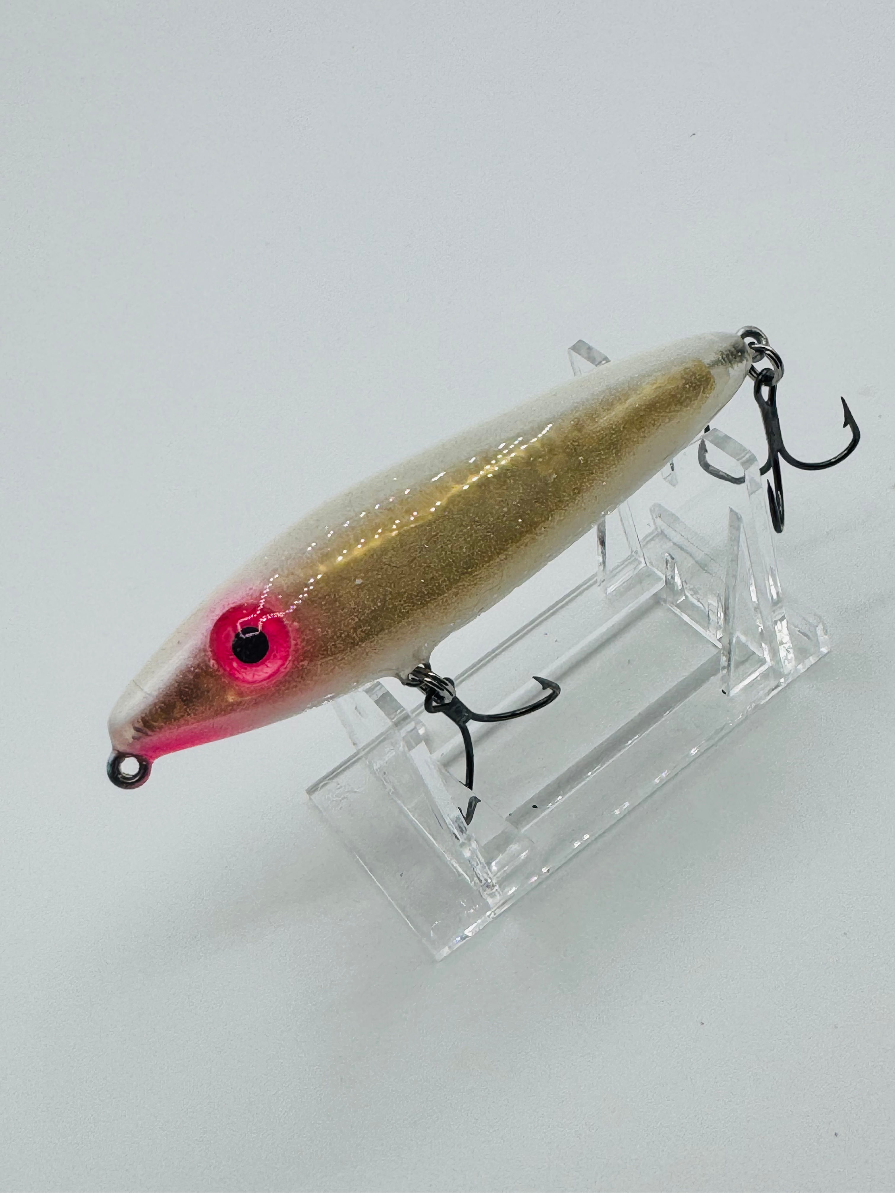 004CE - White/Gold w/ Pink Chin - C-Eye Blank